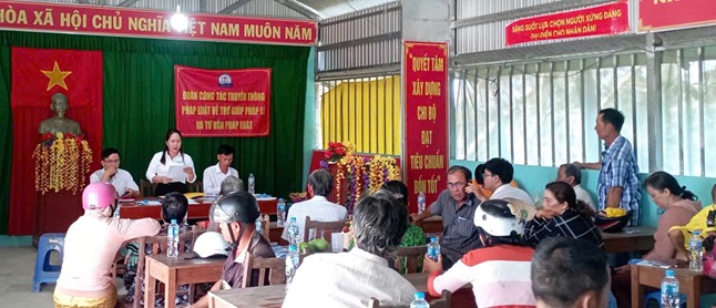 Ảnh đại diện Đưa trợ giúp pháp lý về cơ sở, nâng cao nhận thức pháp luật cho người dân