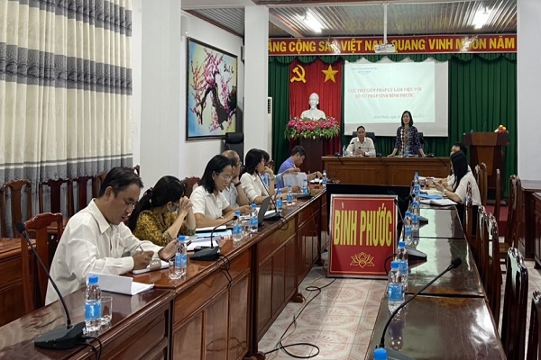 Kiểm tra công tác trợ giúp pháp lý tại tỉnh Bình Phước