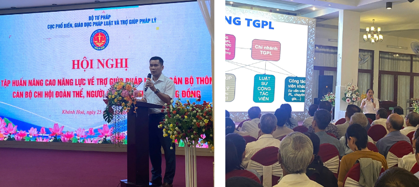 Báo cáo viên tại hội nghị